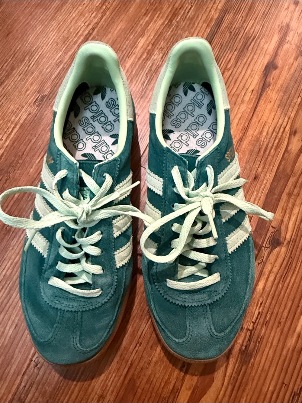 adidas Spezial Women’s Teal Sneakers